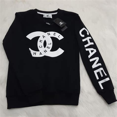 chanel pullover 2018|authentic chanel logo sweater.